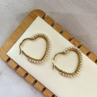 Aretes Corazon